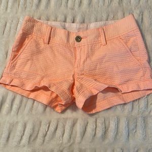 Lilly Pulitzer Melon Glow Walsh shorts